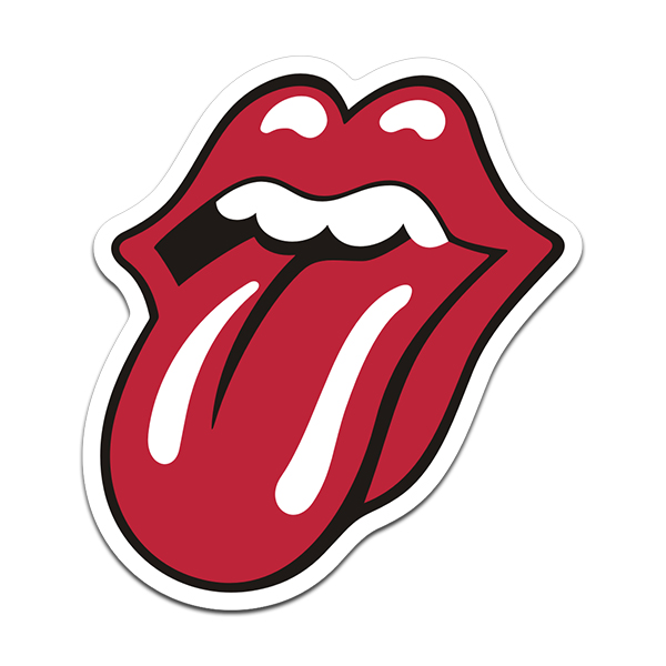 Rolling Stones Band Tongue Rock n' Roll Sticker Decal - Rotten Remains